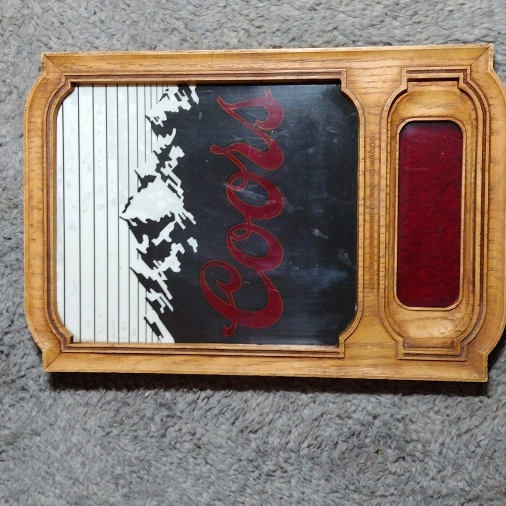 Vintage Coors Bar Sign